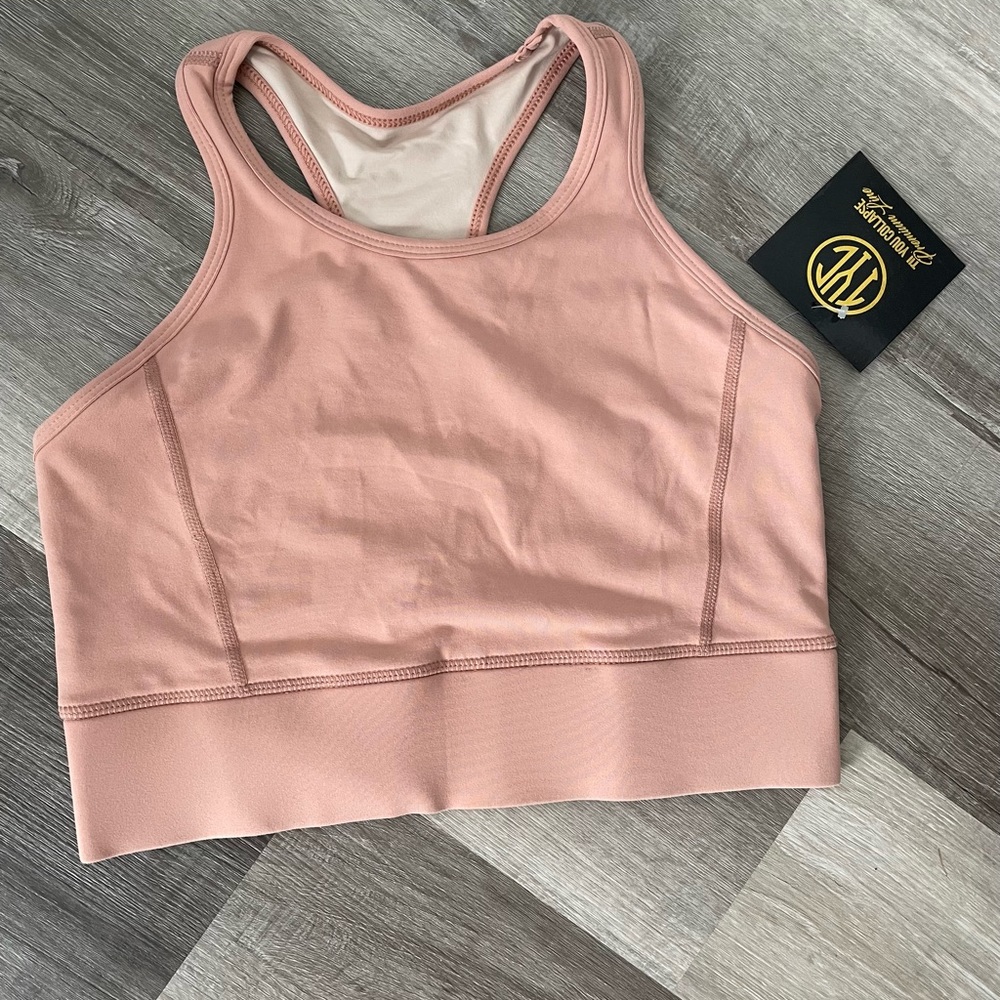 Size large Till You Collapse Workout top in Blush.